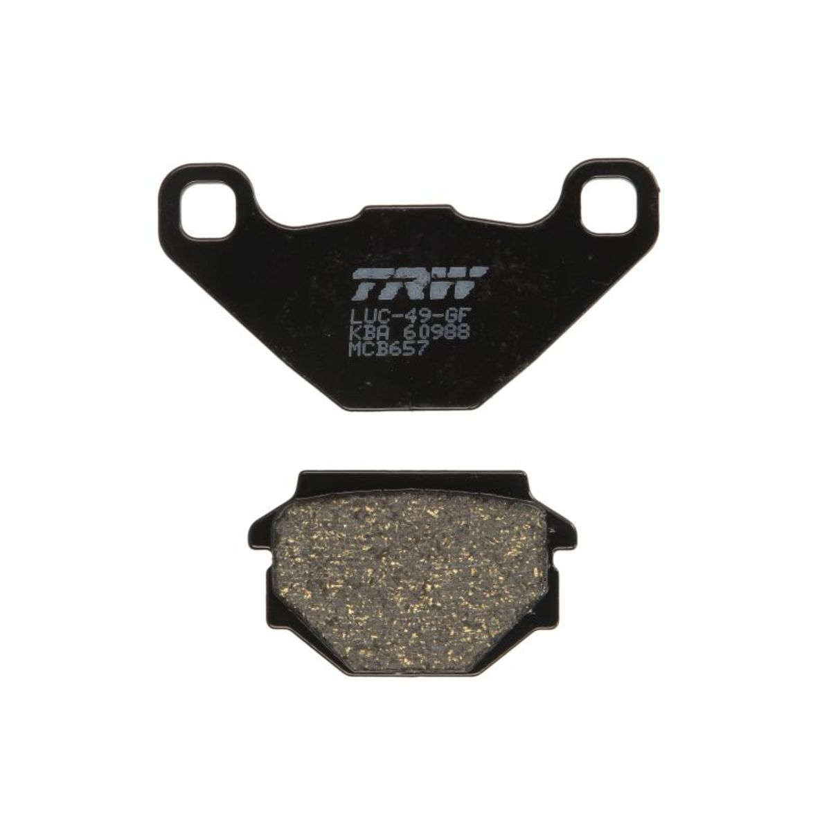 Set di pastiglie freno TRW MCB657