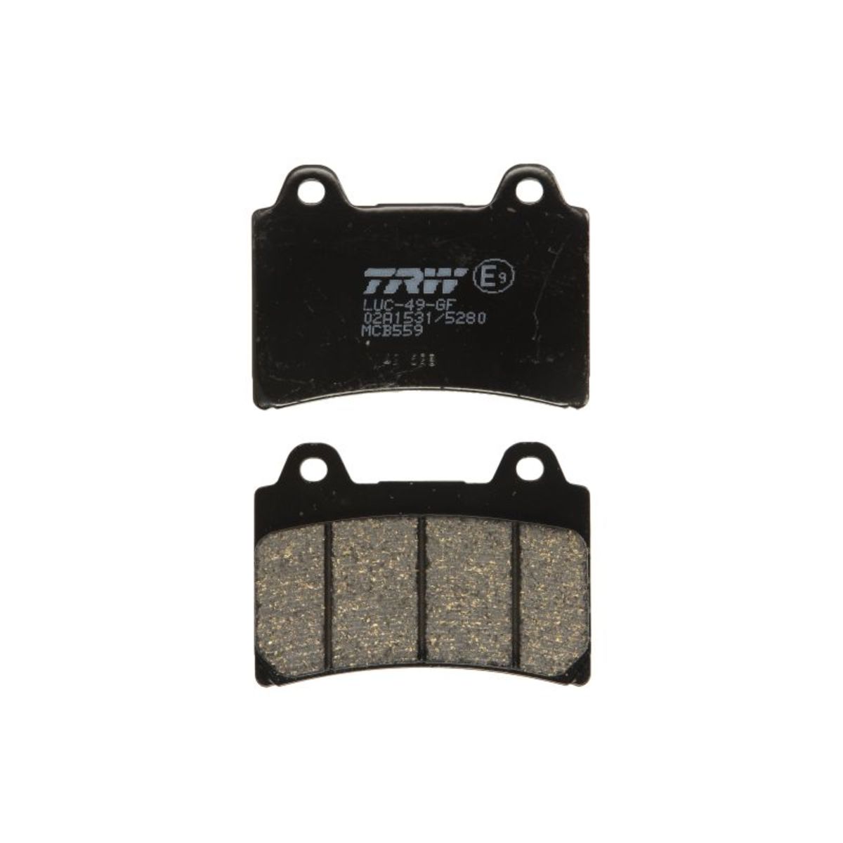 Jeu de plaquettes de frein TRW MCB559