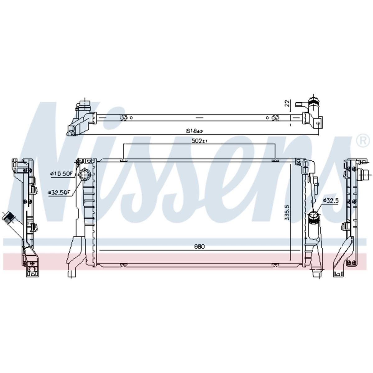 Image of Radiator, motorkoeling