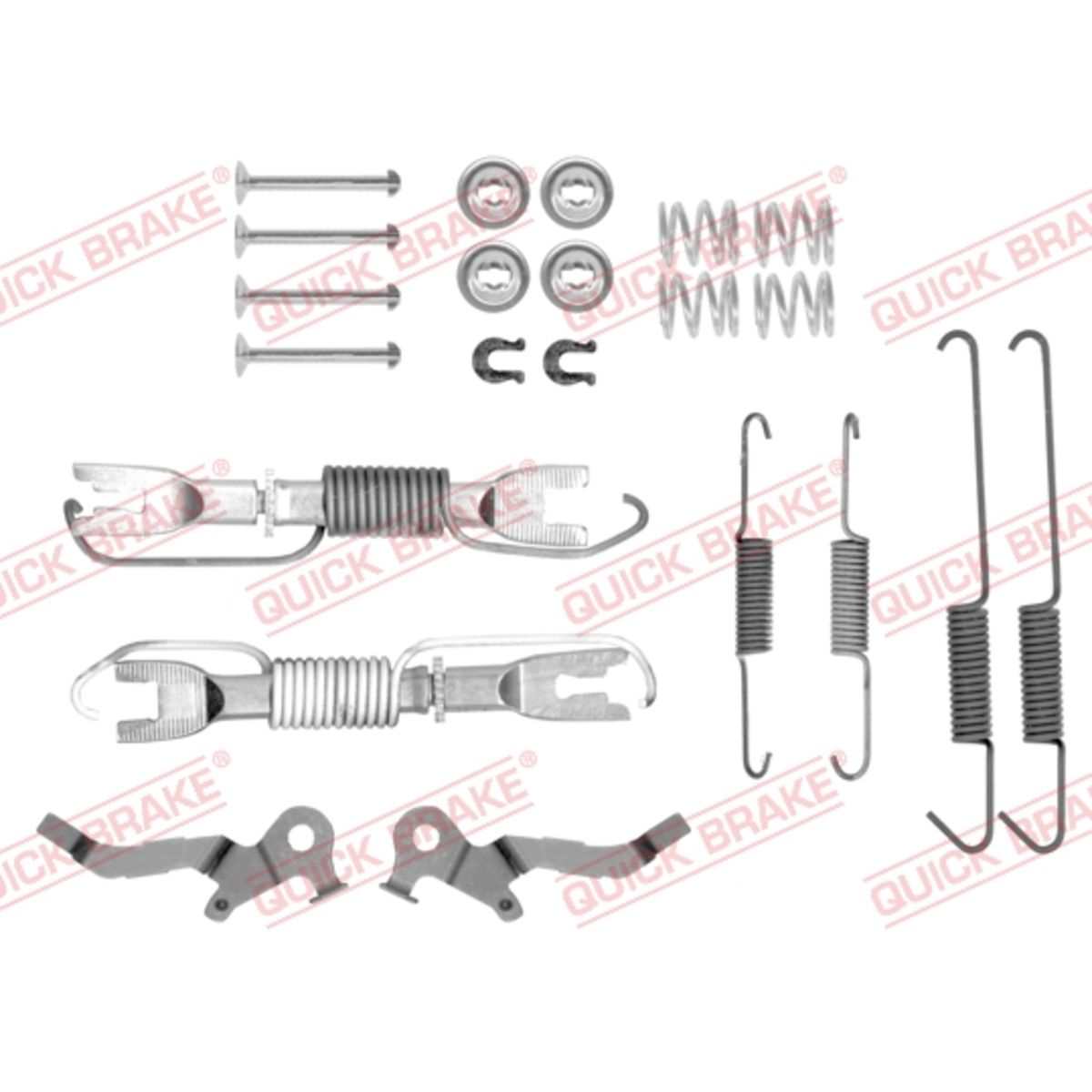 Zubehörsatz, Bremsbacken QUICK BRAKE 105-0002S