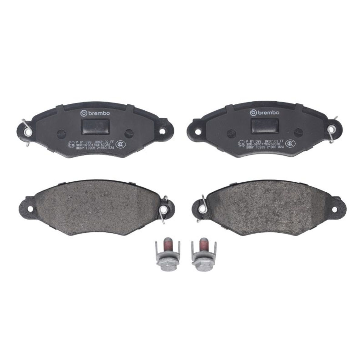 Brembo Bremsbelagsatz P 61 098