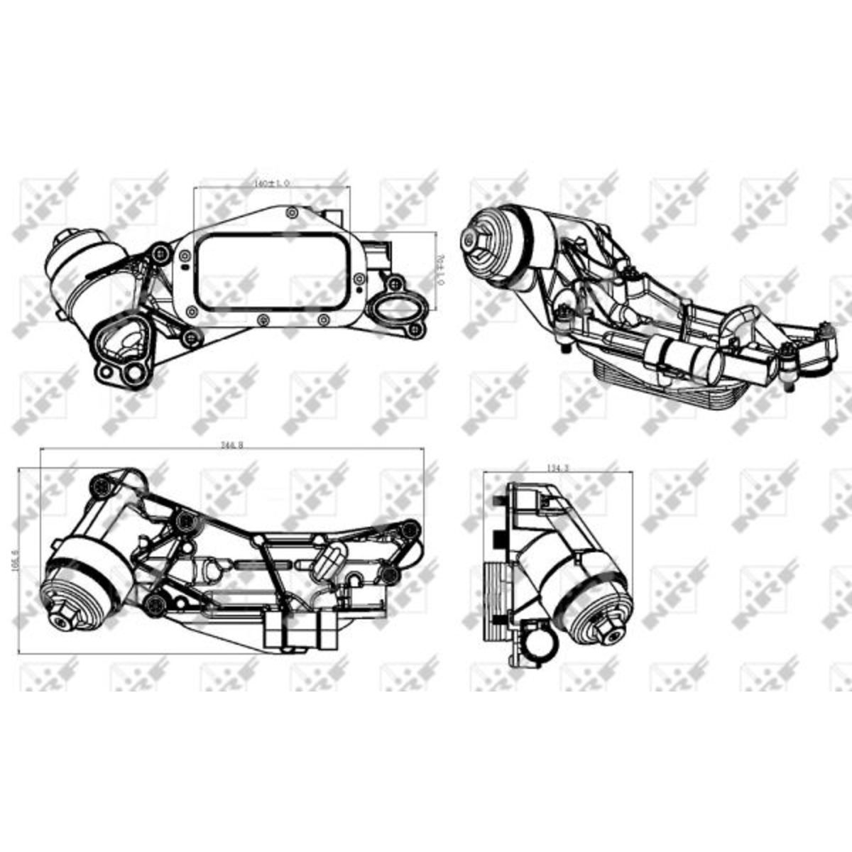 Image of Olie radiator, motorolie
