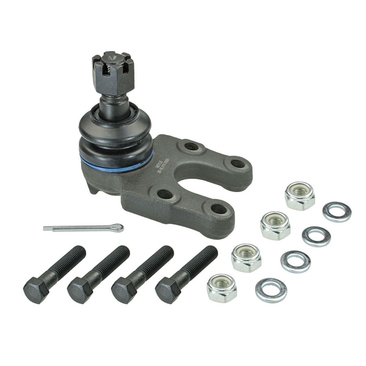 MEYLE 36-16 010 0050 Testina braccio oscillante ORIGINAL Quality, Assale anteriore Dx, con materiale di fissaggio/montaggio - Immagine 6
