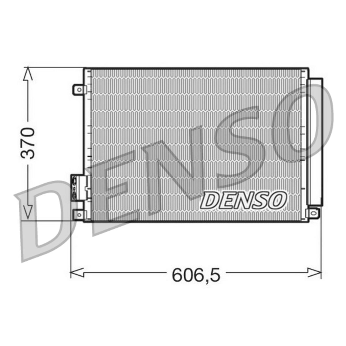 Denso Kondensator, Klimaanlage Dcn09045