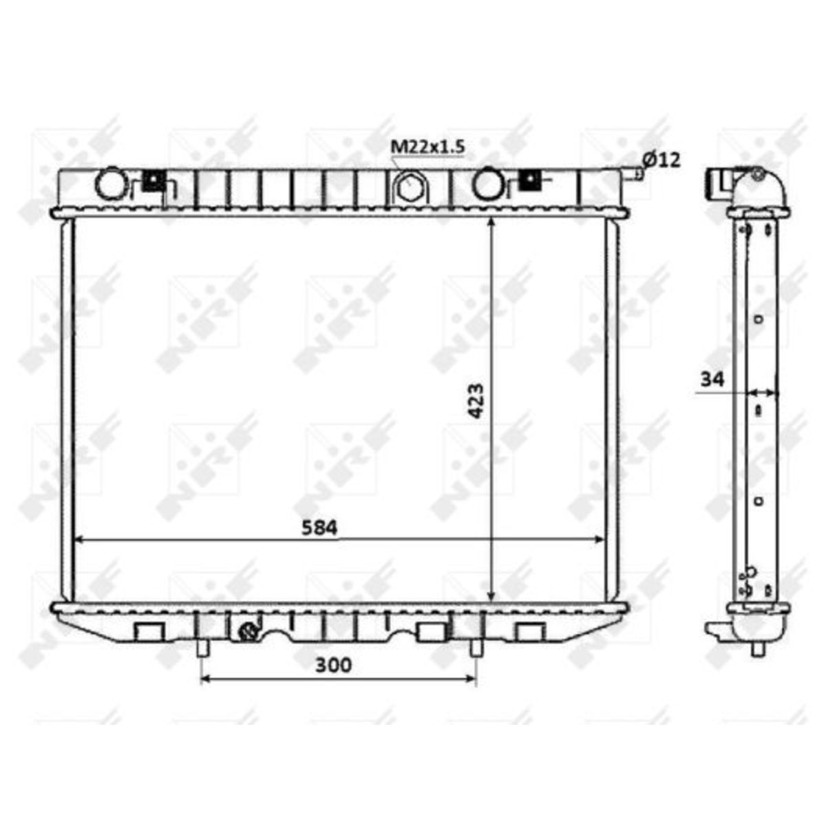 Image of Radiator, motorkoeling