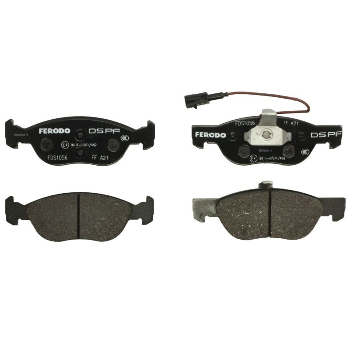 Jeu de plaquettes de frein FERODO FCP1056H