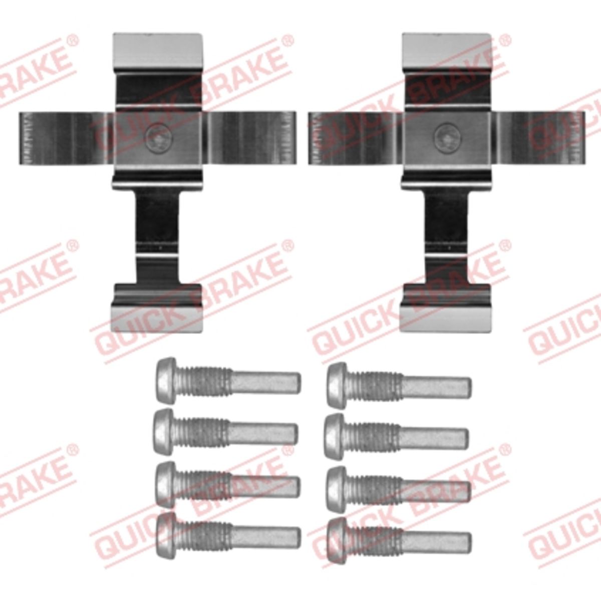 Zubehörsatz, Scheibenbremsbelag QUICK BRAKE 109-0223