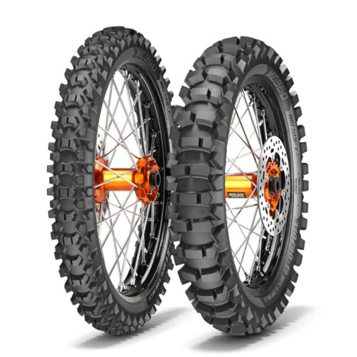METZELER MC360 MID SOFT 80/100-21 TT, Motorradreifen vorne
