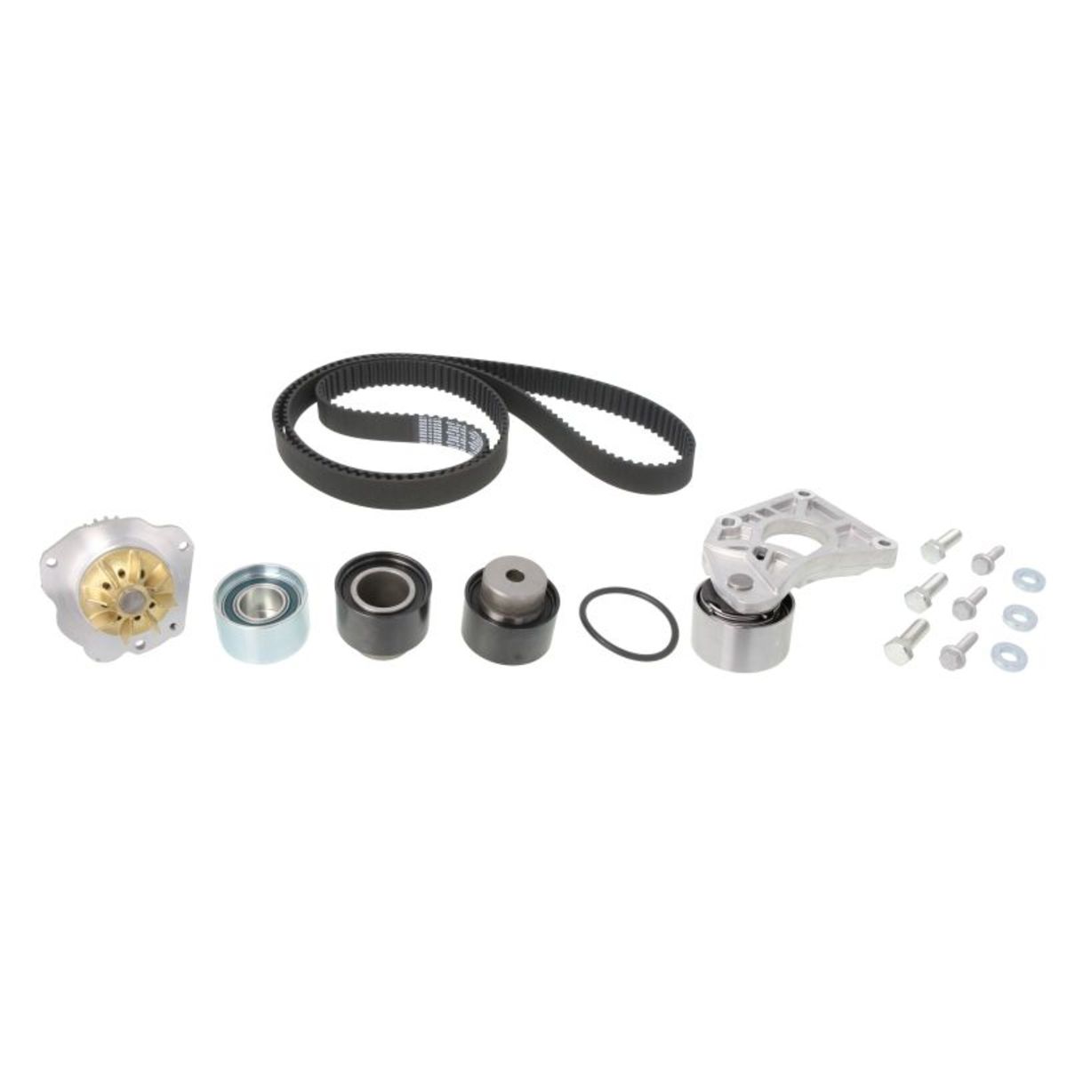Hepu Pompa Dell'acqua + Kit Cinghia Di Distribuzione Pk10750