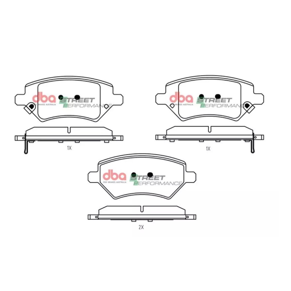 Bremsbelagsatz DBA DB15324SP