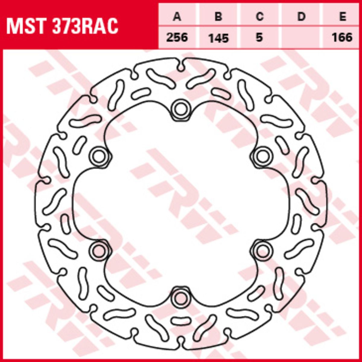 Disco freno TRW MOTO MST373RAC
