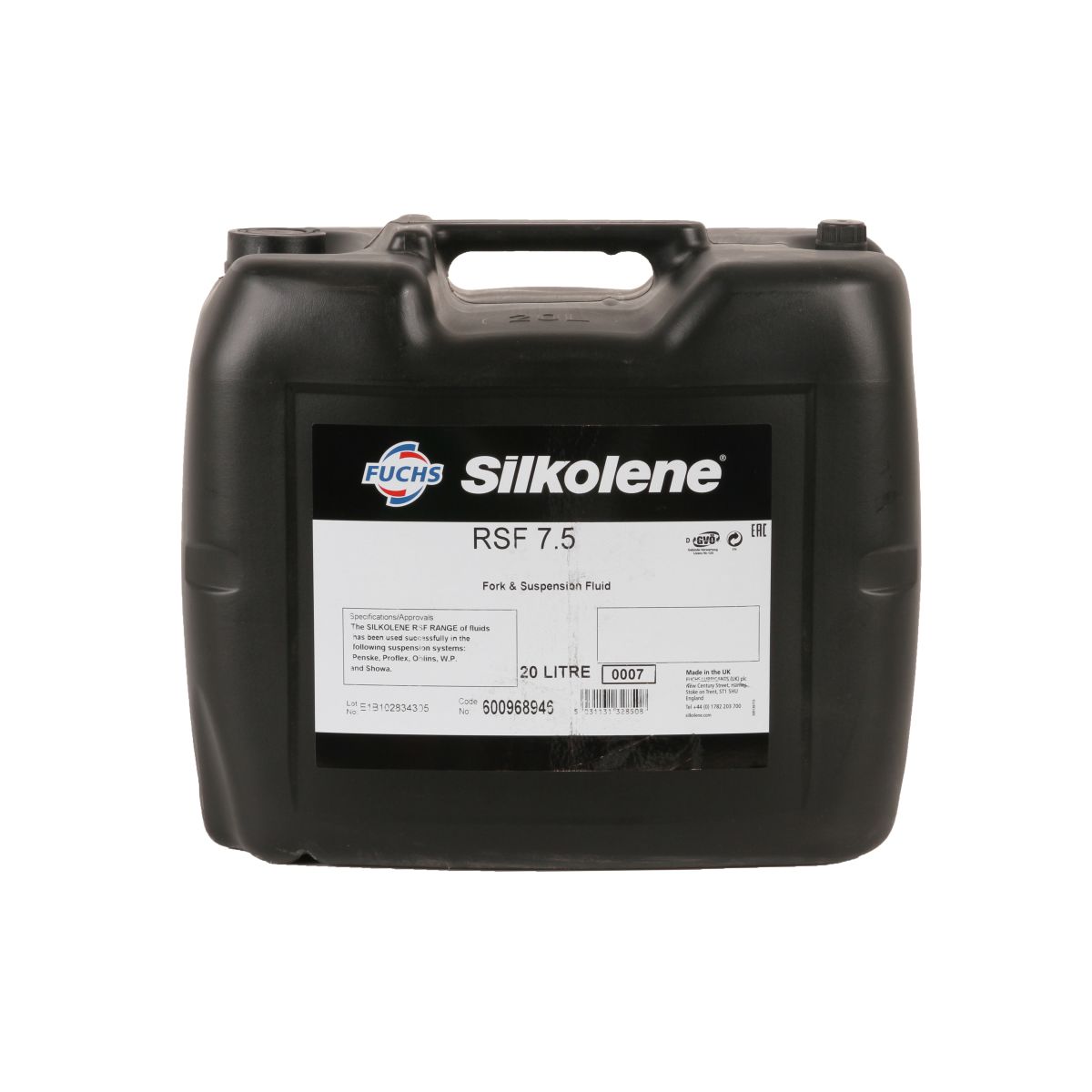 Stoßdämpferöl SILKOLENE 600968946 RSF 75W 20L