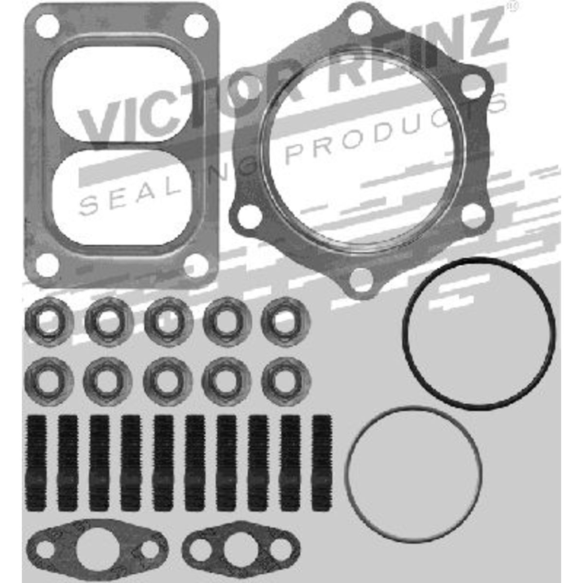 Image of Turbocompressor, montageset
