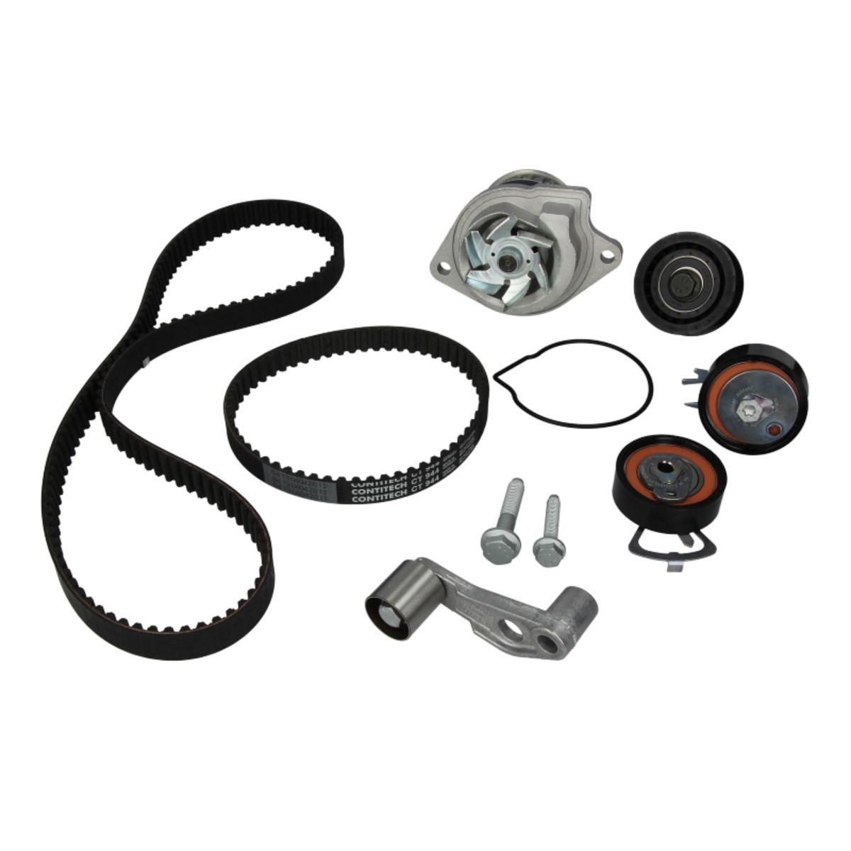 Image of Waterpomp+distributieriem set CONTINENTAL