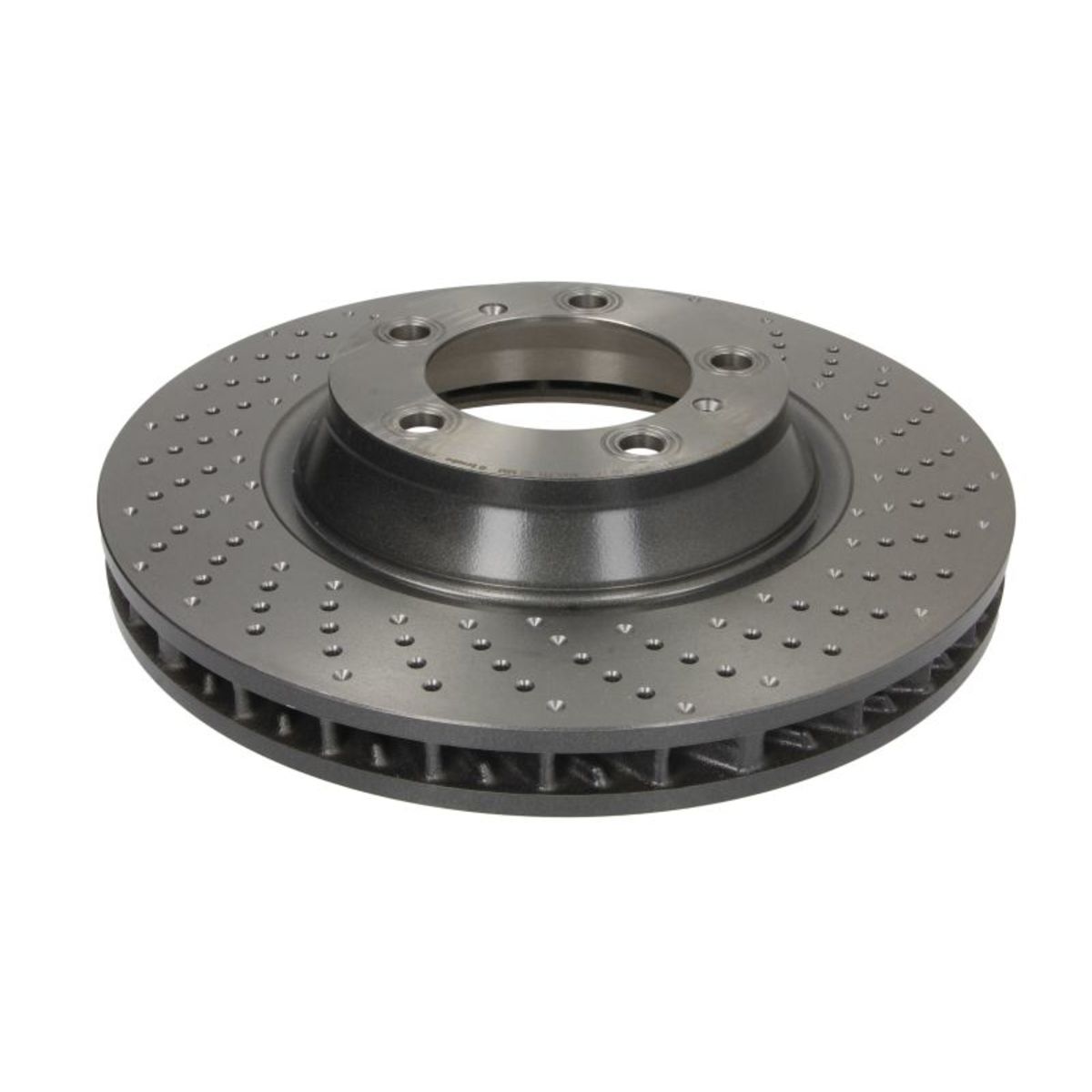 Bremsscheibe BREMBO 09D93311 vorne, bel&uuml;ftet, hochkarbonisiert, 1 St&uuml;ck