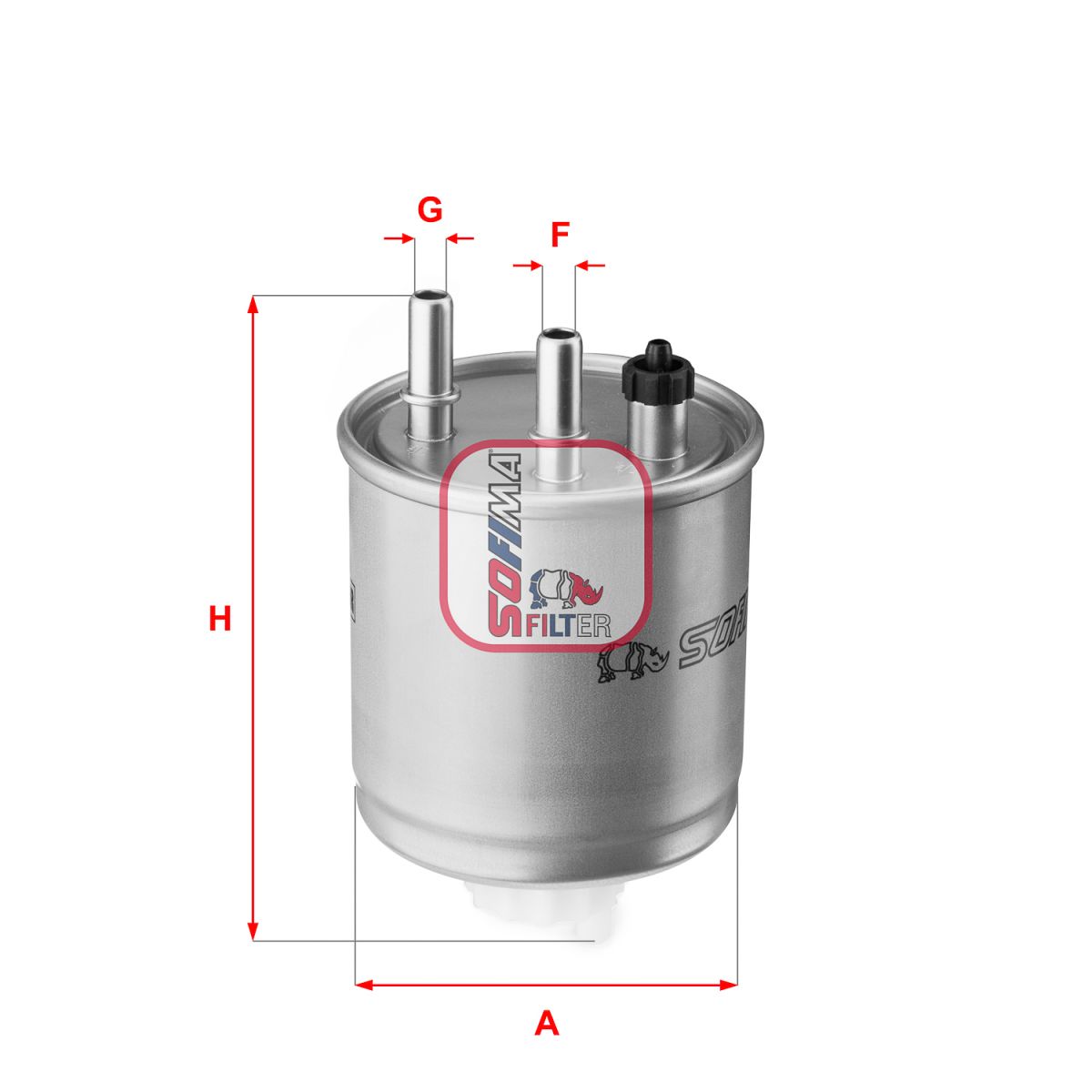 Image of Brandstoffilter  S4117NR