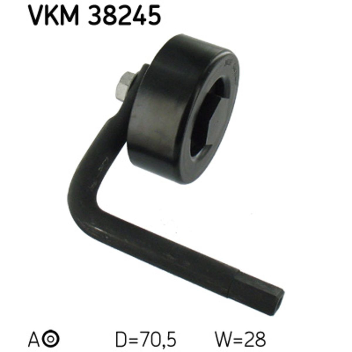 Image of Spanpoelie, V-riem