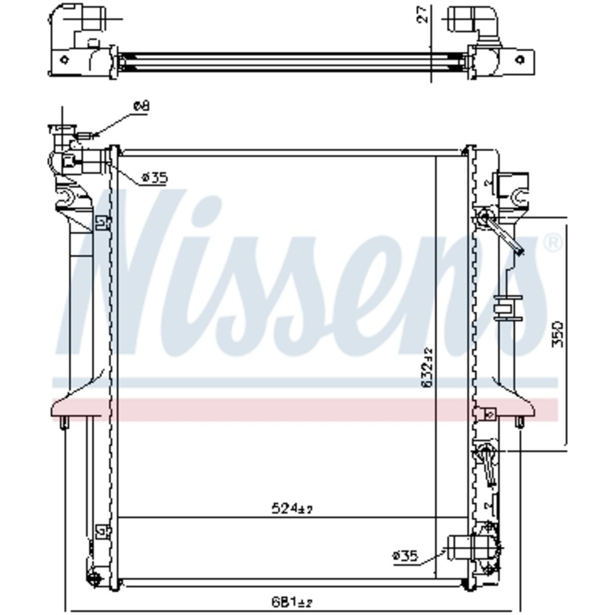 Image of Radiator, motorkoeling
