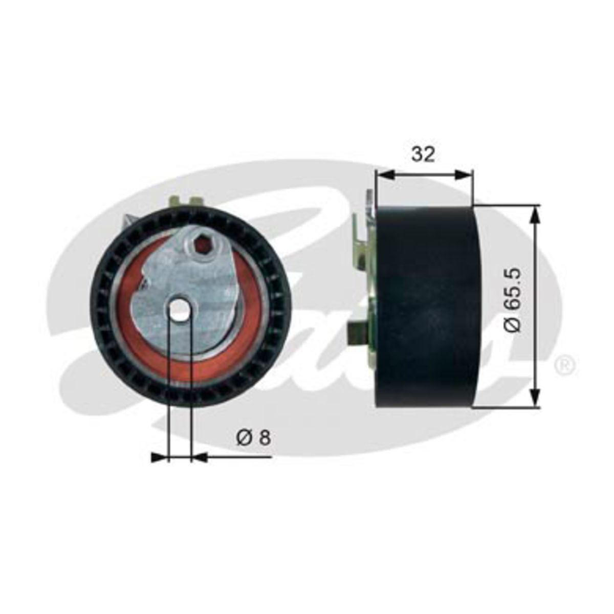 Image of Spanpoelie, PowerGrip distributieriem