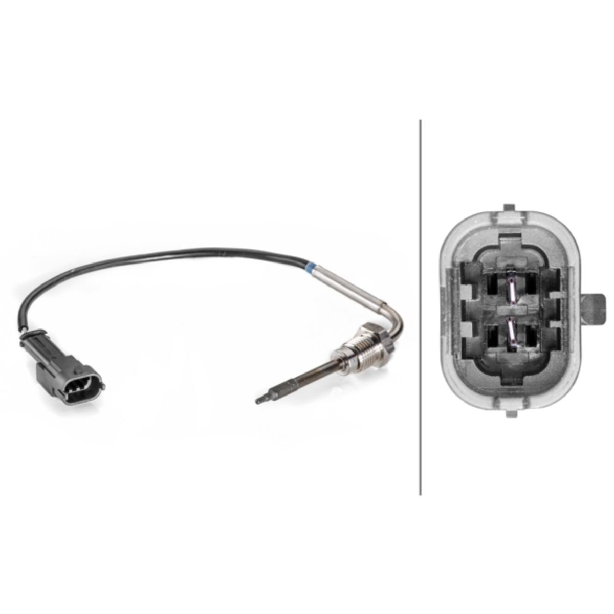 Sensore, temperatura gas di scarico HELLA 6PT 014 494-371