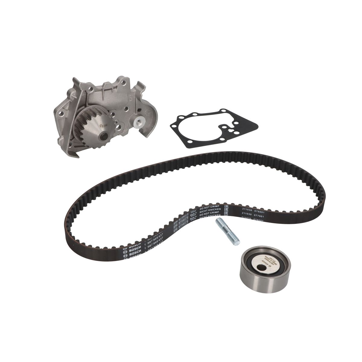 Bosch Set Cinghia Di Distribuzione + Pompa Dell'acqua 1 987 946 466
