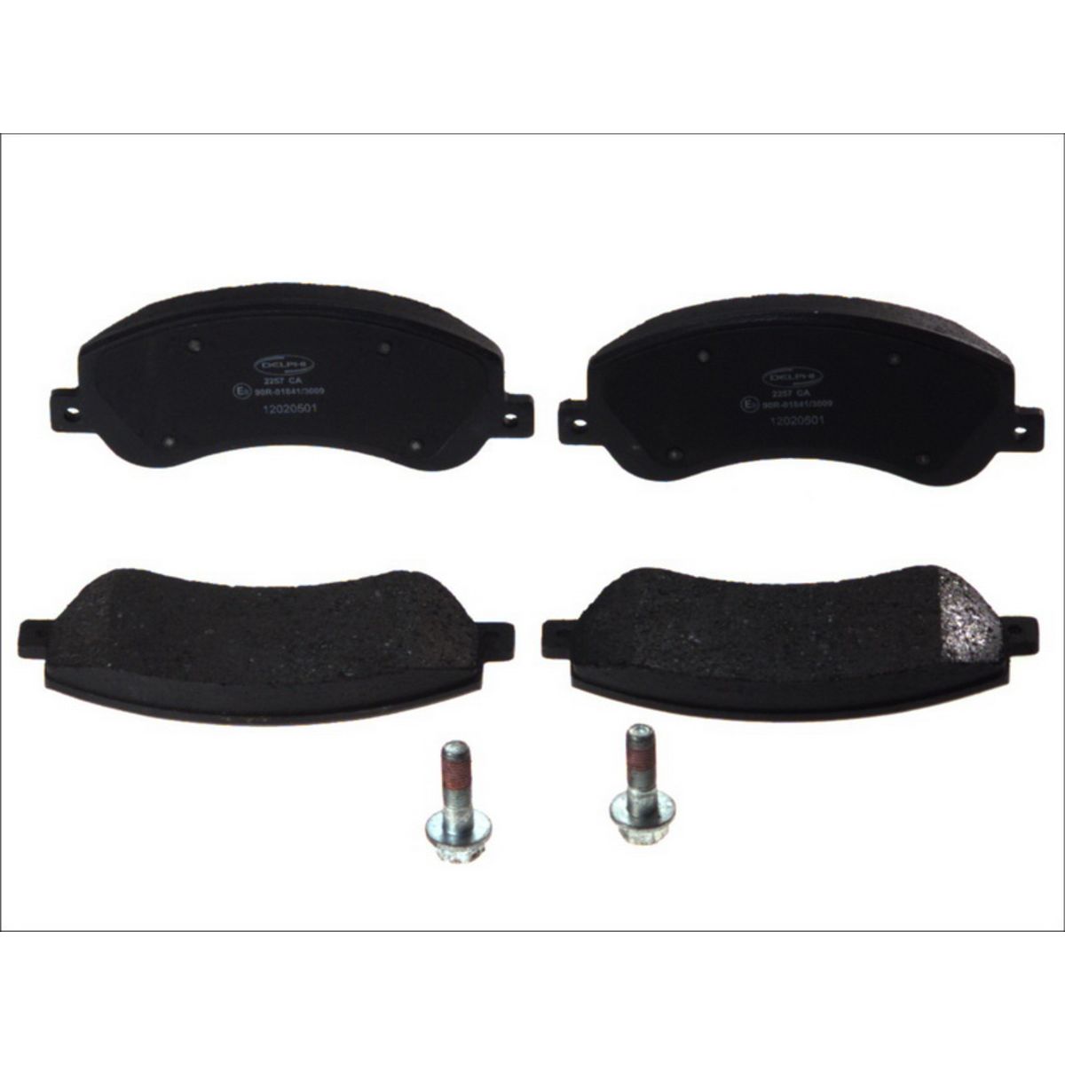 Für DELPHI LP2257 Brake Pad Set, disc brake LP2257 Brake pads set front , fits: - Bild 6