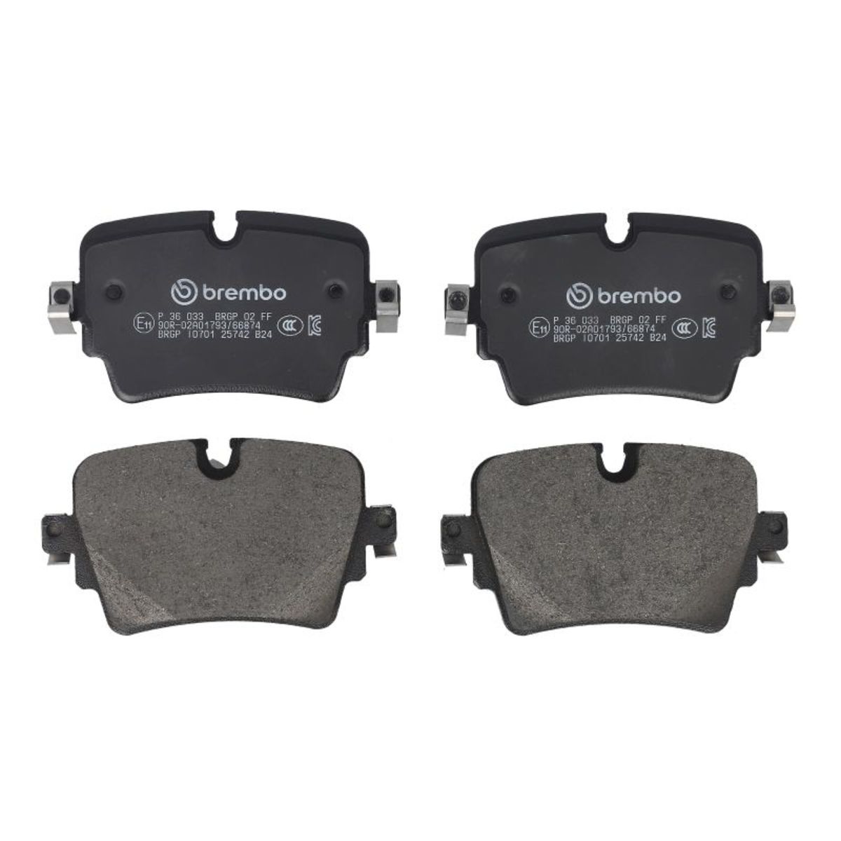 Brembo Bremsbelagsatz P 36 033