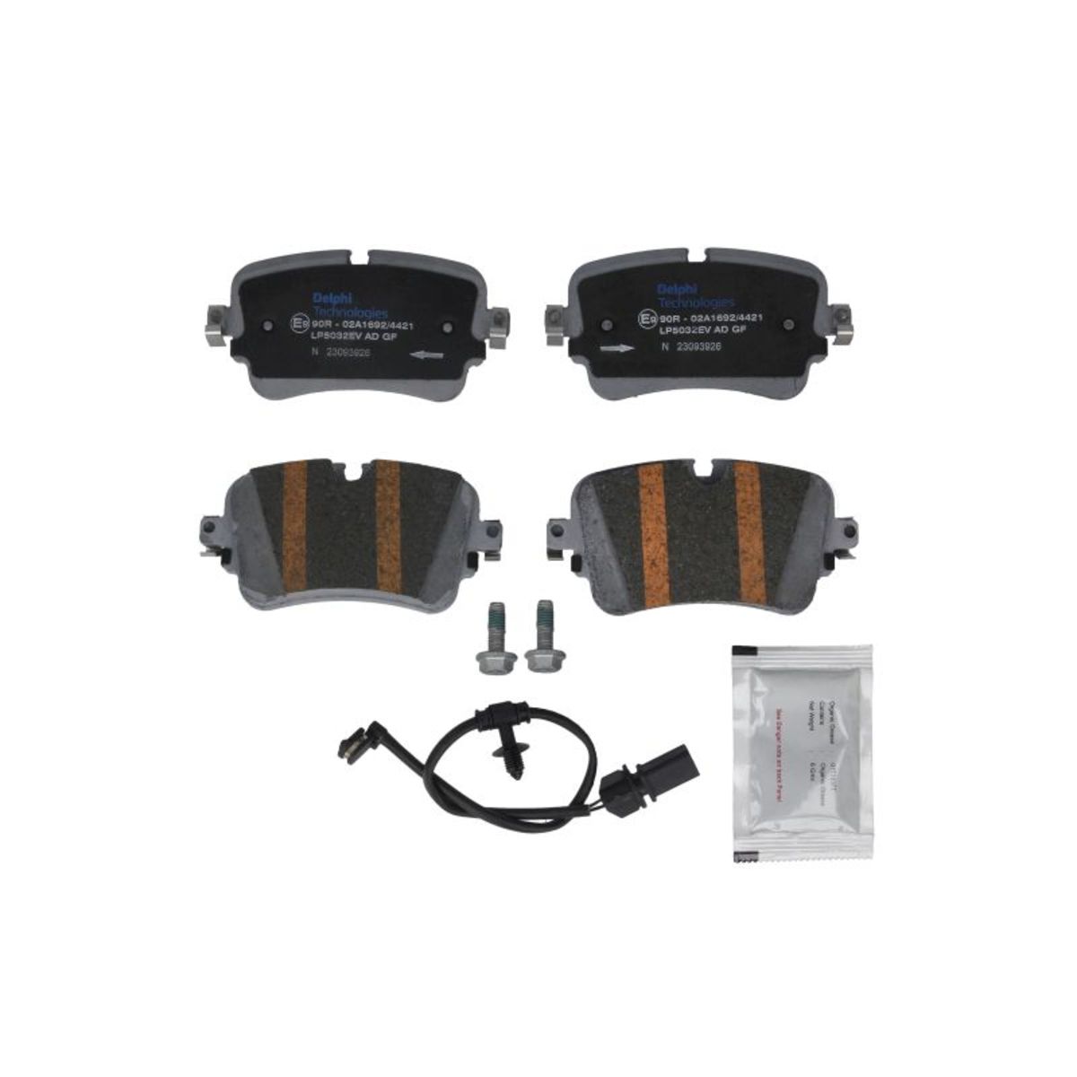 Für DELPHI HAMULCE LP5032EV BRAKE PADS REAR EV - Bild 7