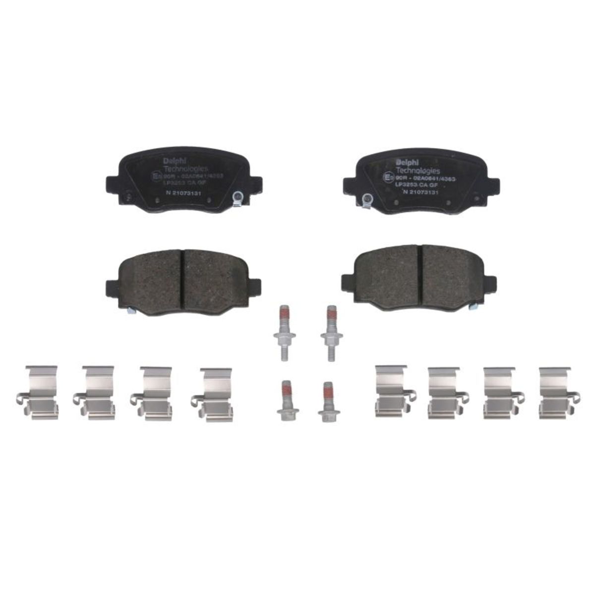 Für DELPHI LP3253 Brake Pad Set, Disc Brake - Bild 6