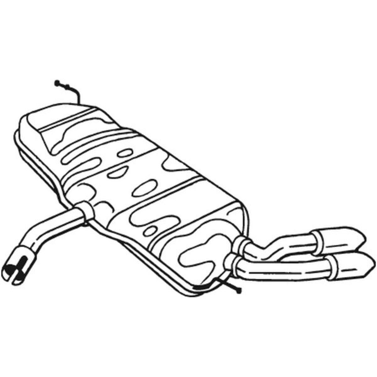 Image of Geluiddemper achter  105-035