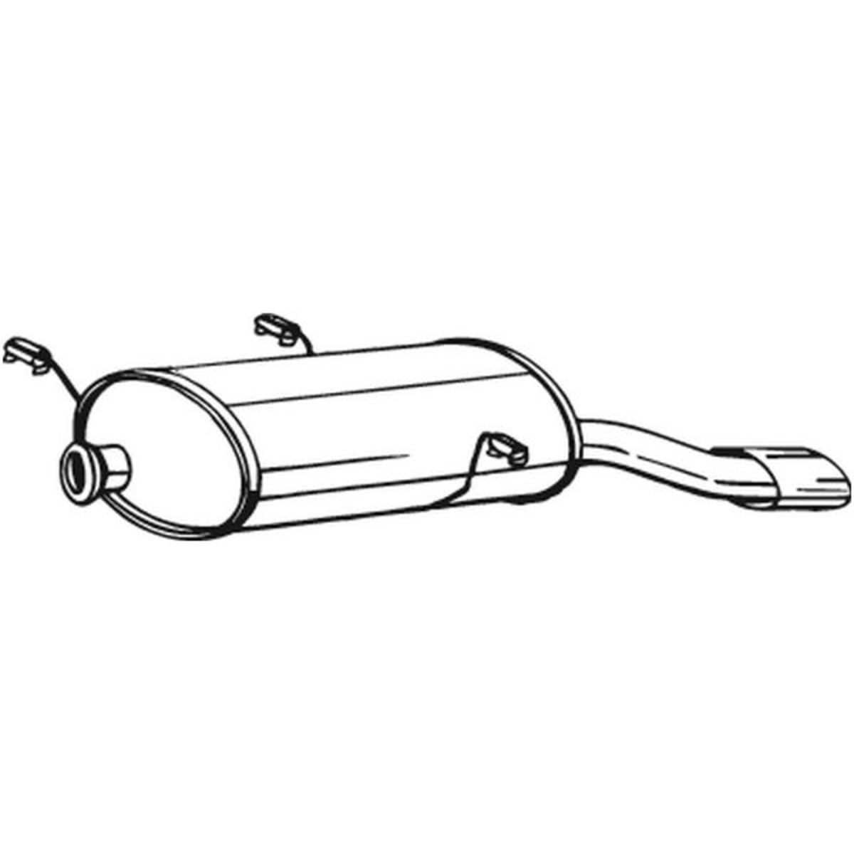 Image of Geluiddemper achter  190-211