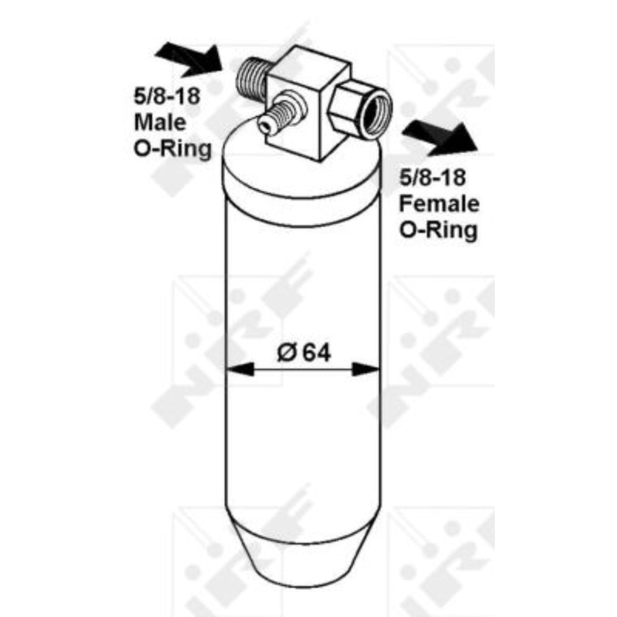 Droger, airconditioner NRF 33068