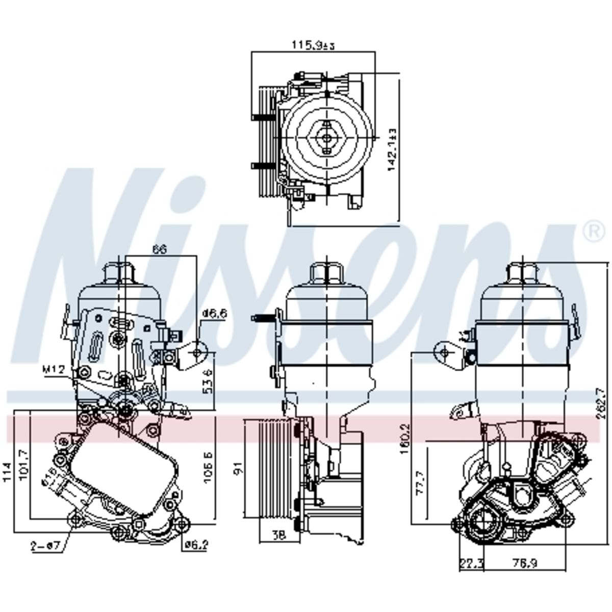 Image of Olie radiator, motorolie