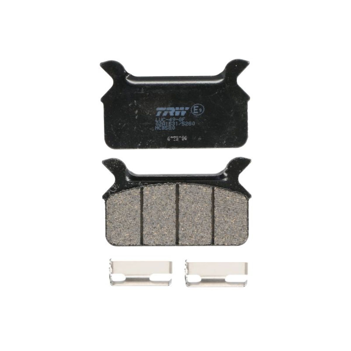 Jeu de plaquettes de frein TRW MCB580