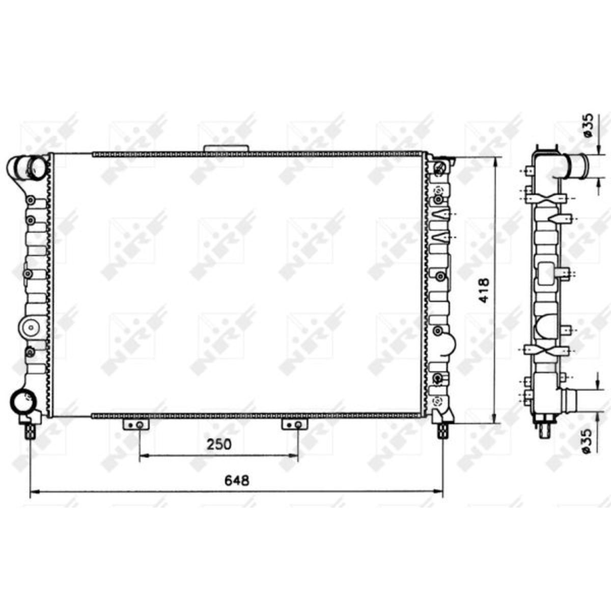 Image of Radiator, motorkoeling