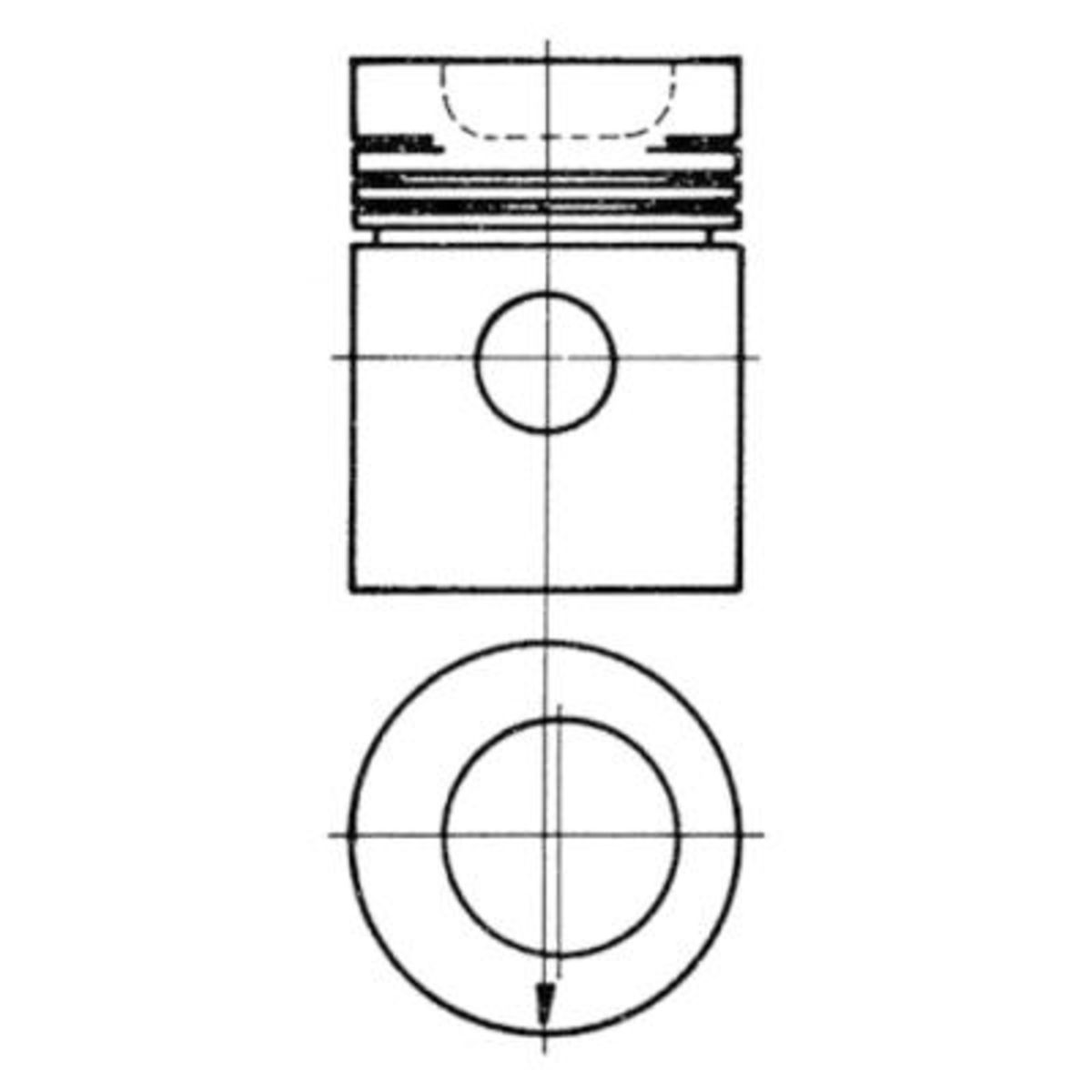 Image of Reparatieset, zuiger/cilindervoering