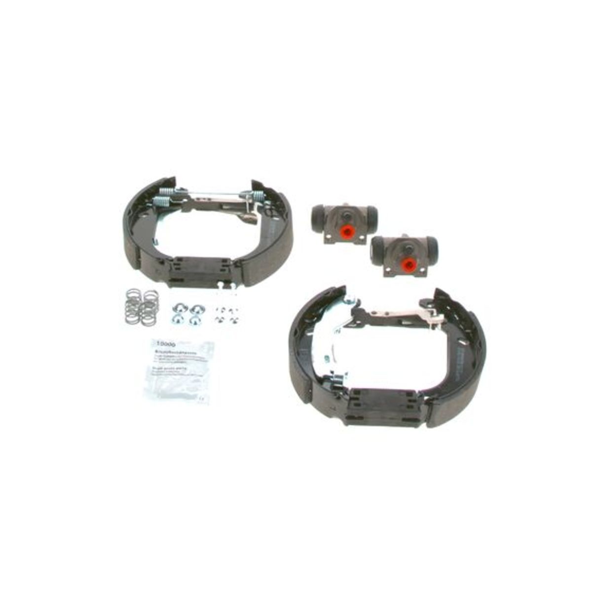 Image of Trommel set (schoenen, cilinders, veren)