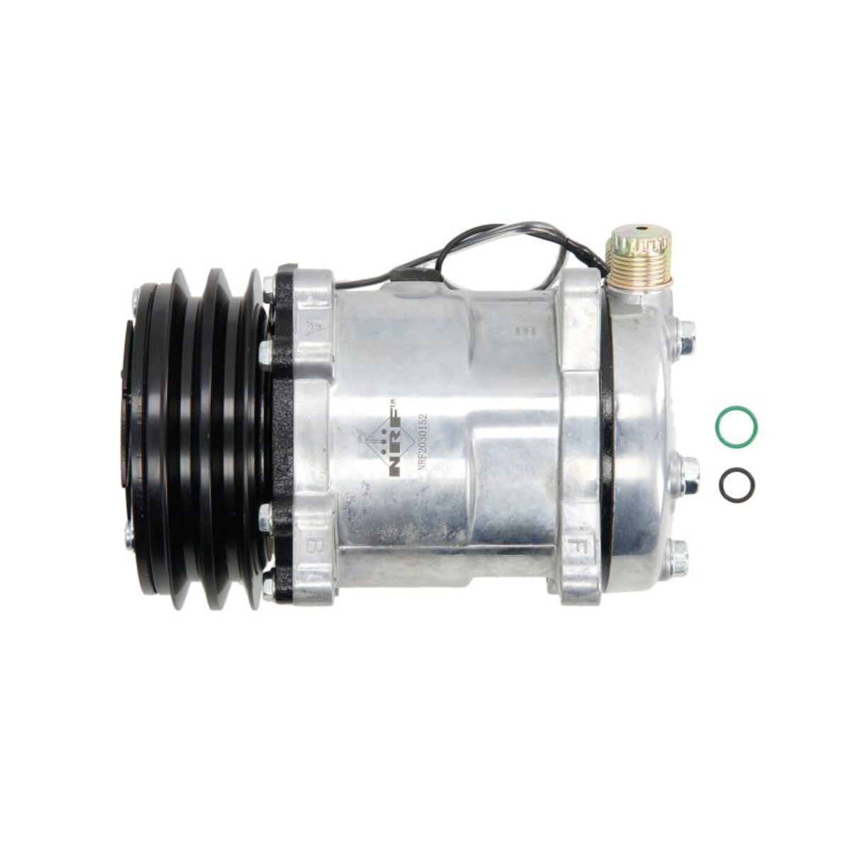NRF 32798 Compressore Aria Condizionata EASY FIT, PAG 100, con olio compressore-PAG, con guarnizioni - Immagine 6