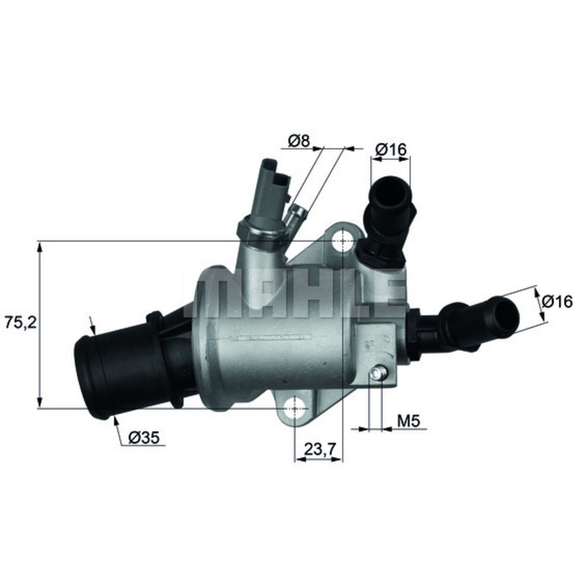 Image of Thermostaat, koelvloeistof