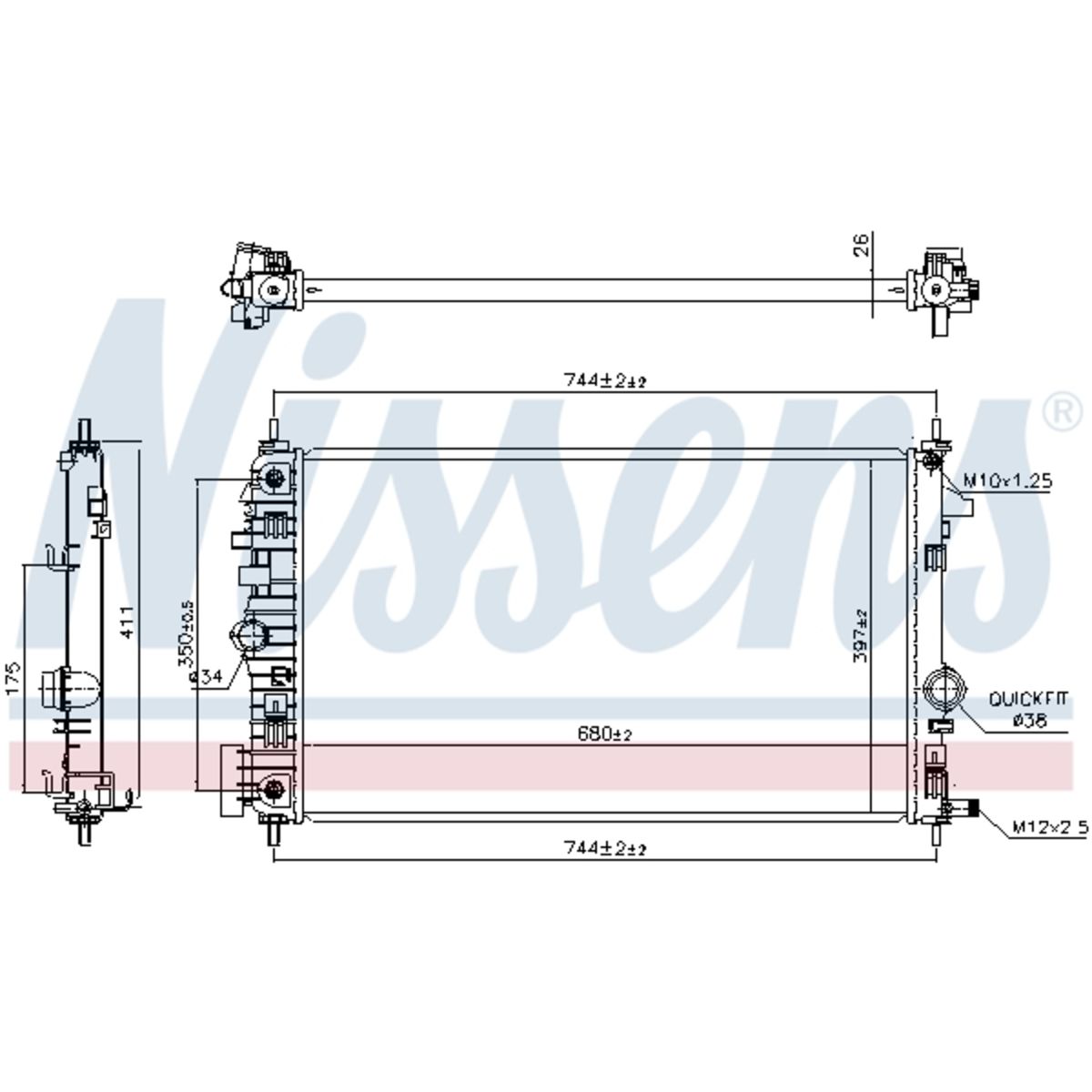 Image of Radiator, motorkoeling