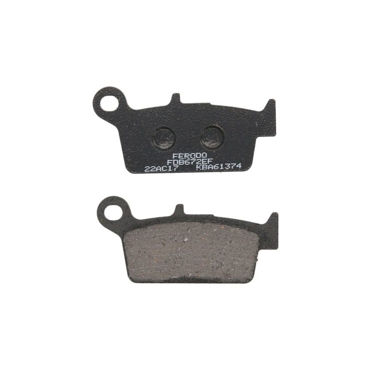 Bremsbelagsatz FERODO FDB672EF vorne