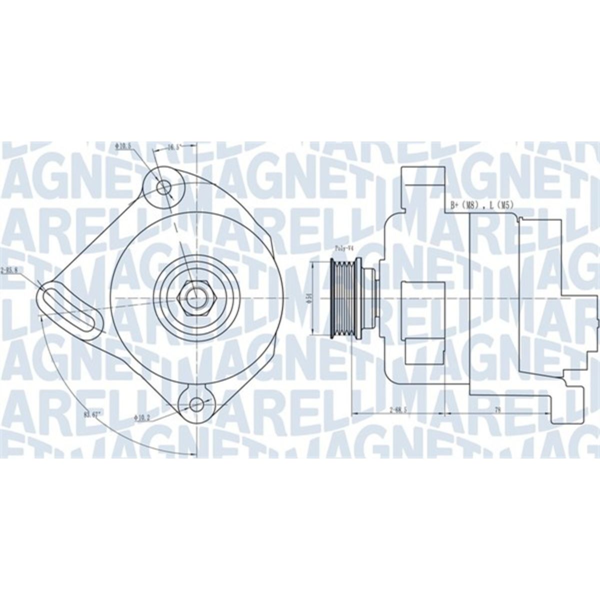 Image of Driefasige generator