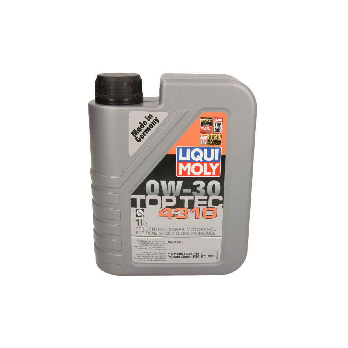 Huile moteur LIQUI MOLY TopTec 4310 0W30 1L