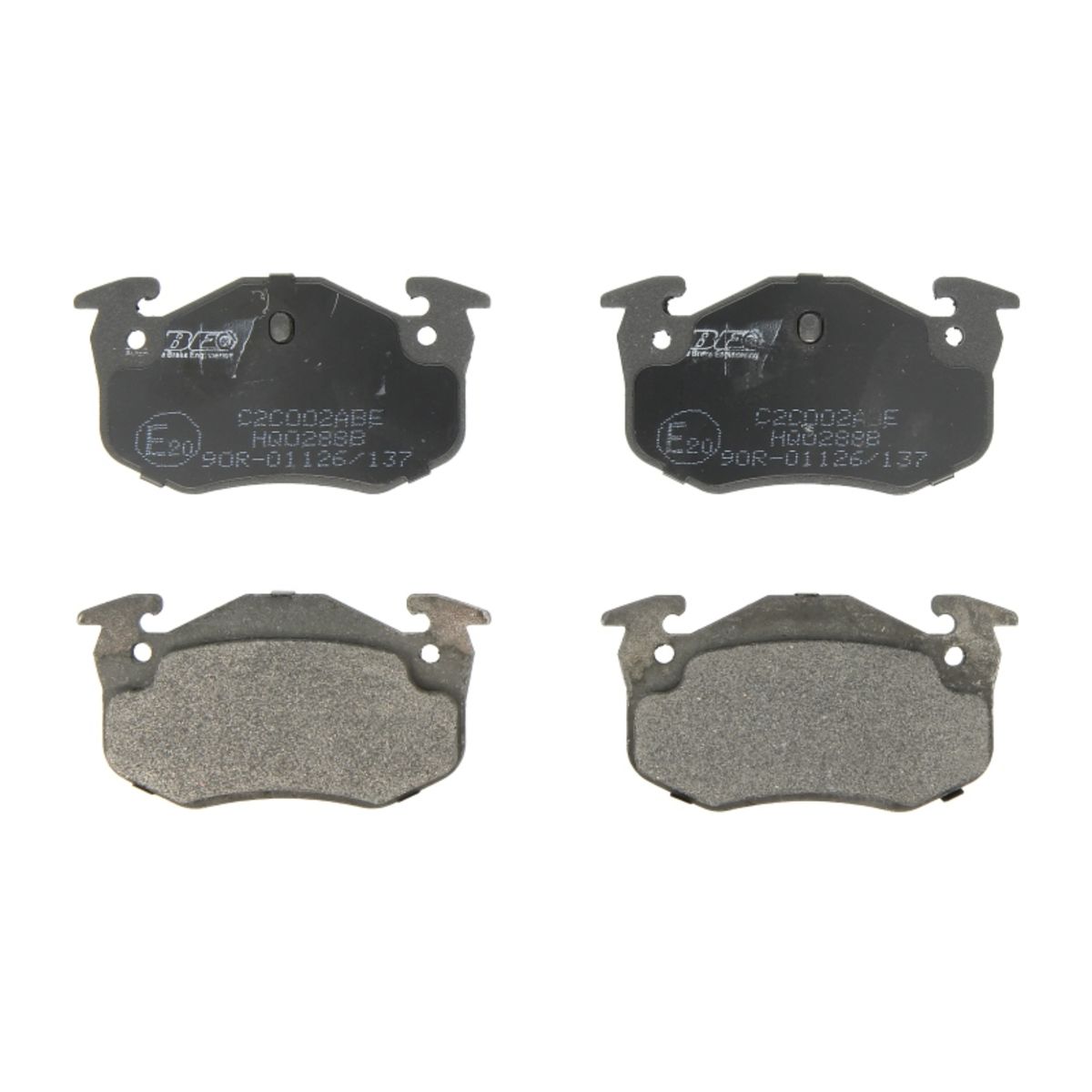 Image of Remblokset  C2C002, achter