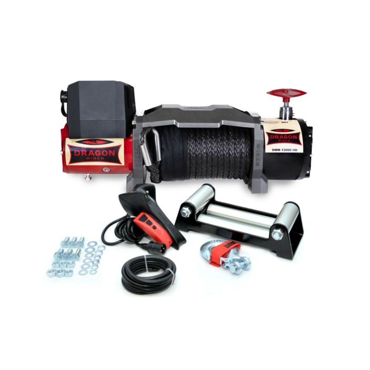 Treuil pour véhicules tout-terrain DRAGON WINCH DWM13000HD-S