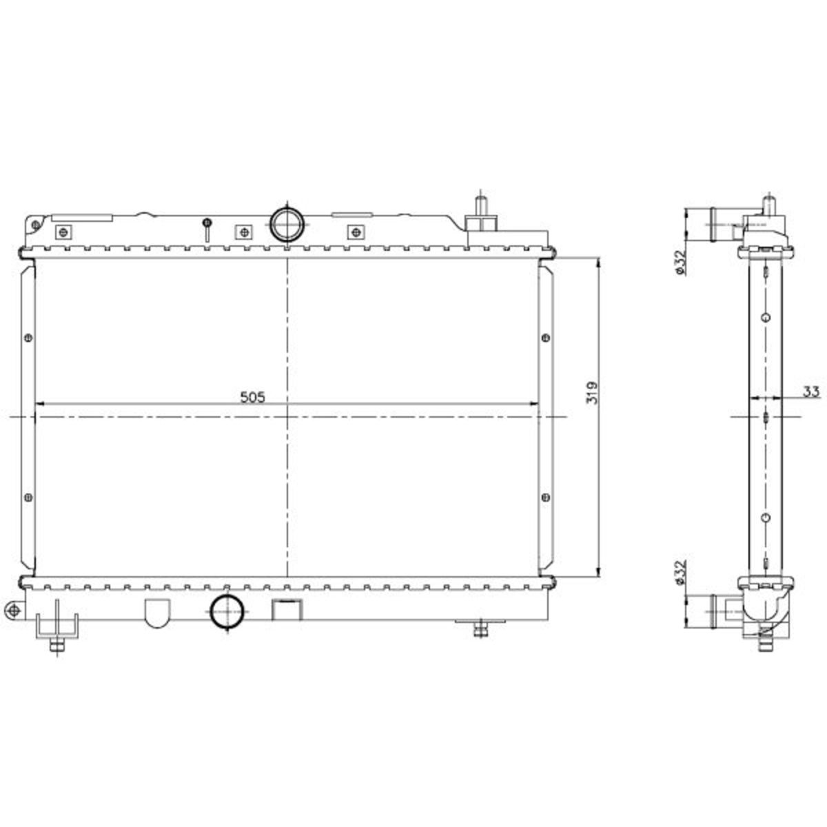 Image of Radiator, motorkoeling