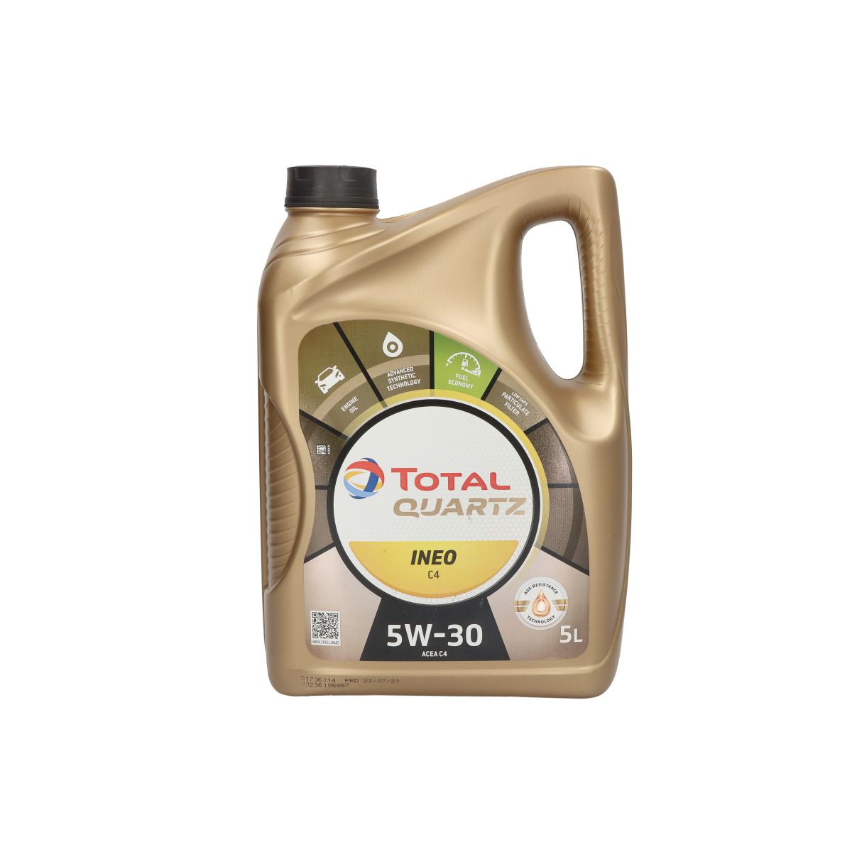 Huile moteur TotalEnergies 2222771 Quartz Ineo 5W30 5L