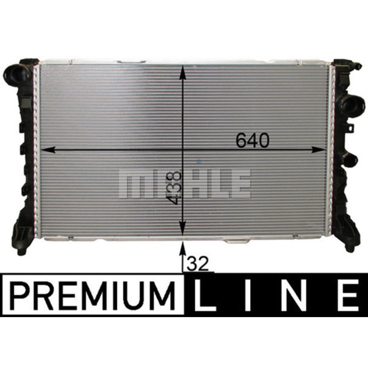 Radiatore, raffreddamento motore MAHLE CR 1772 000P