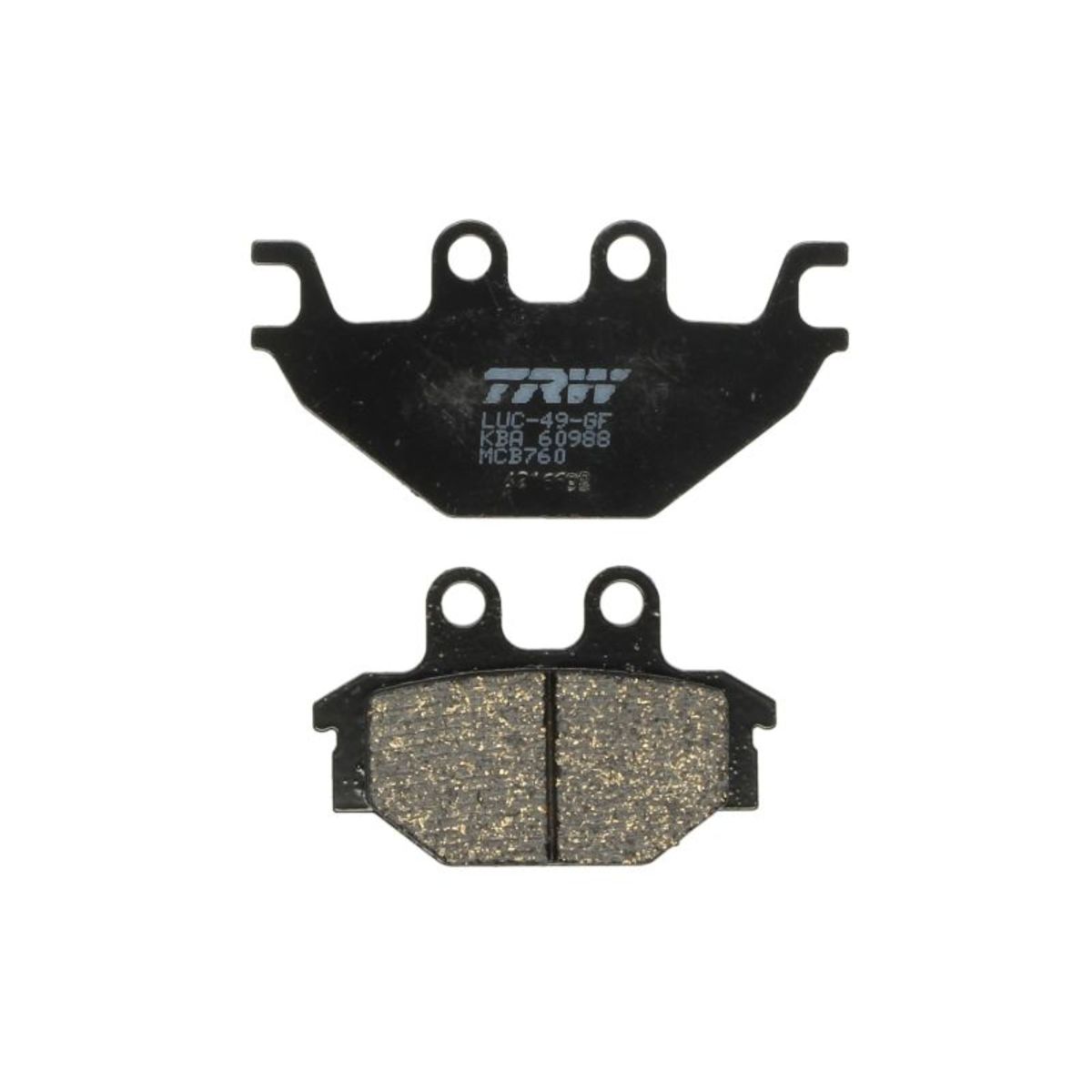 Juego de pastillas de freno TRW MCB760