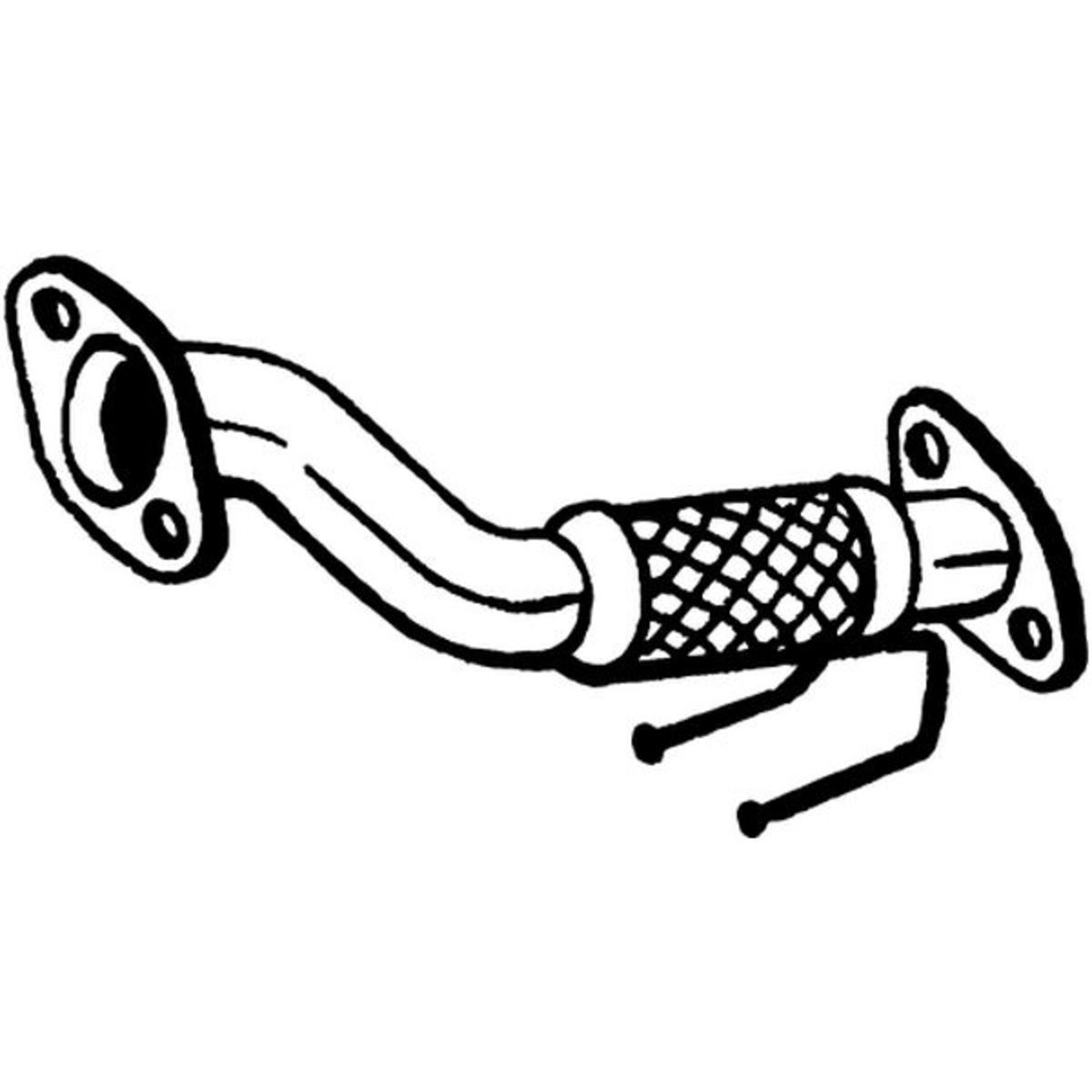 Image of Uitlaatpijp  700-281